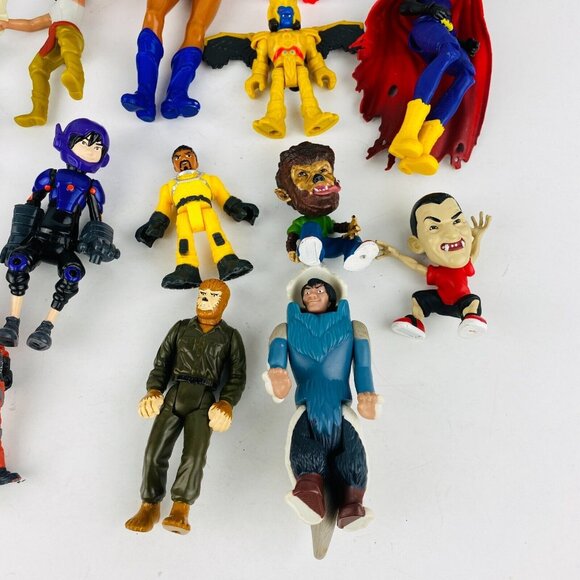 Kids Pretend Play Toy Characters Figure Lot Marvel DC Super Hero Girls Big ++ - Picture 6 of 8